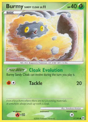 Burmy Sandy Cloak from Arceus