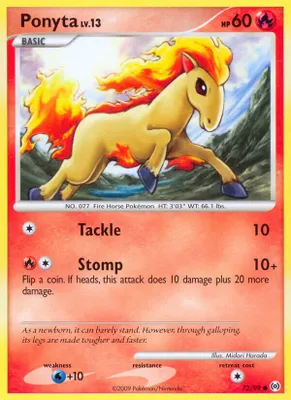 Ponyta (72) from Arceus
