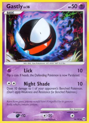 Gastly (36) from Arceus