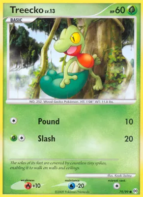 Treecko (79) from Arceus