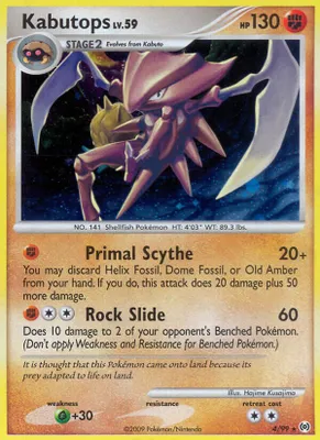 Kabutops from Arceus