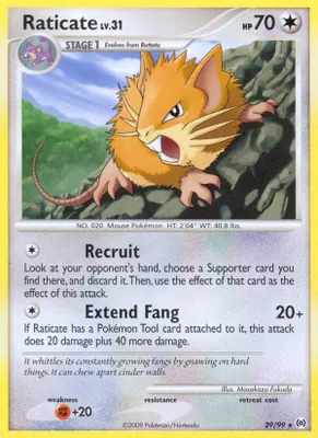 Raticate from Arceus