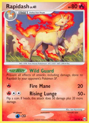 Rapidash (28) from Arceus