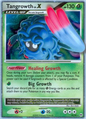 Tangrowth Lv.X from Arceus