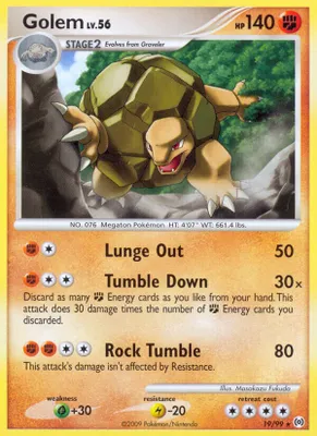 Golem from Arceus