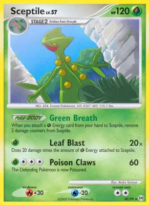 Sceptile (30) from Arceus