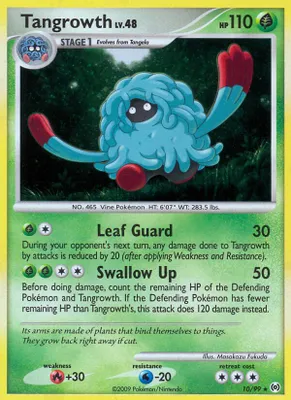 Tangrowth from Arceus