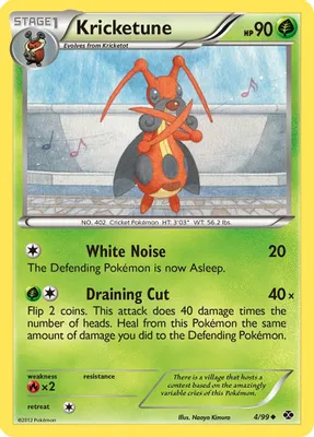 Kricketune from Next Destinies