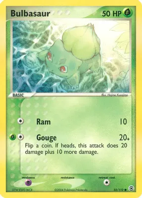 Bulbasaur - 055/112 from EX FireRed & LeafGreen