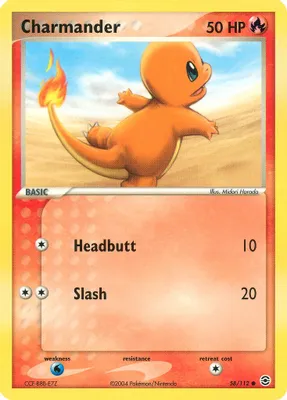 Charmander - 058/112 from EX FireRed & LeafGreen