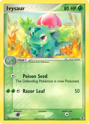 Ivysaur from EX FireRed & LeafGreen