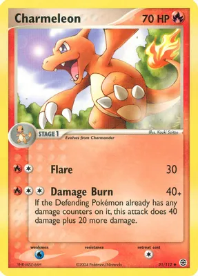 Charmeleon from EX FireRed & LeafGreen