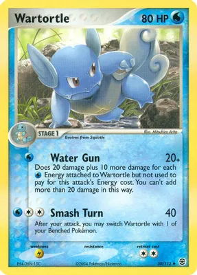 Wartortle from EX FireRed & LeafGreen