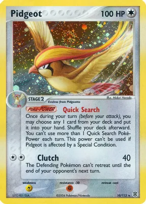 Pidgeot from EX FireRed & LeafGreen