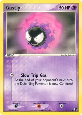 Gastly from EX FireRed & LeafGreen