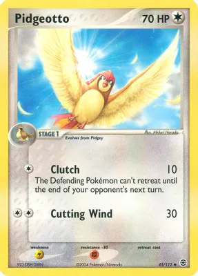 Pidgeotto from EX FireRed & LeafGreen
