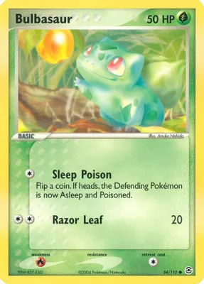 Bulbasaur - 054/112 from EX FireRed & LeafGreen