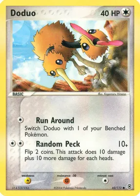 Doduo from EX FireRed & LeafGreen