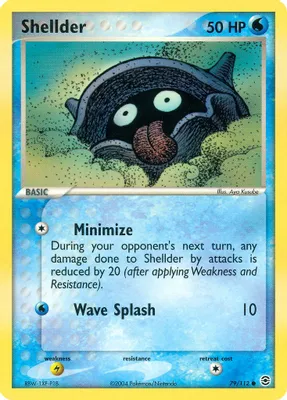 Shellder from EX FireRed & LeafGreen