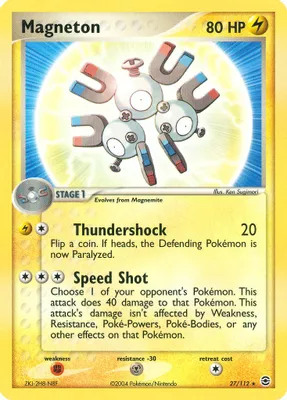 Magneton from EX FireRed & LeafGreen
