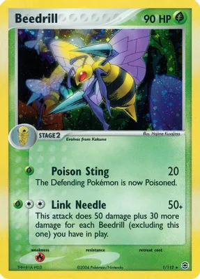 Beedrill from EX FireRed & LeafGreen
