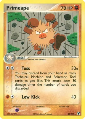 Primeape from EX FireRed & LeafGreen