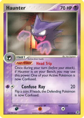 Haunter from EX FireRed & LeafGreen