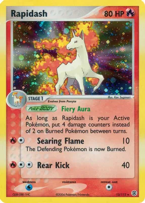 Rapidash from EX FireRed & LeafGreen