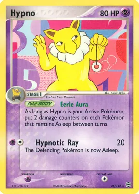 Hypno from EX FireRed & LeafGreen