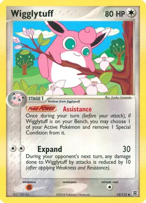 Wigglytuff from EX FireRed & LeafGreen