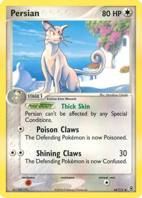 Persian from EX FireRed & LeafGreen