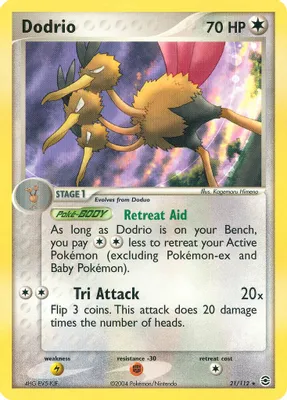 Dodrio from EX FireRed & LeafGreen