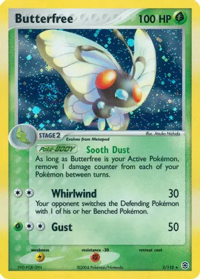 Butterfree from EX FireRed & LeafGreen