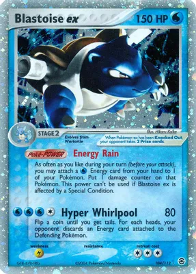 Blastoise ex from EX FireRed & LeafGreen