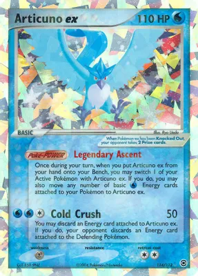 Articuno ex from EX FireRed & LeafGreen