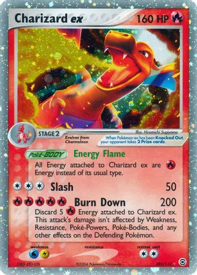 Charizard ex from EX FireRed & LeafGreen