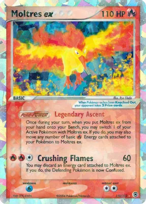 Moltres ex from EX FireRed & LeafGreen