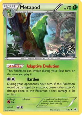 Metapod from Generations