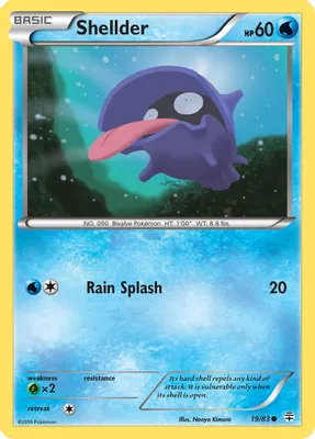 Shellder from Generations