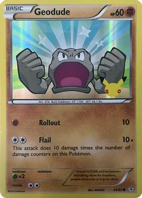 Geodude (Stamped) from Generations