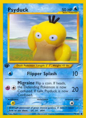 Psyduck from Neo Destiny
