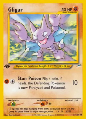 Gligar from Neo Destiny