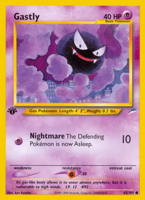 Gastly from Neo Destiny
