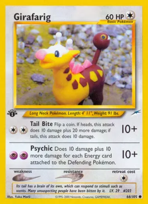 Girafarig from Neo Destiny