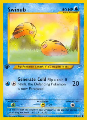 Swinub from Neo Destiny