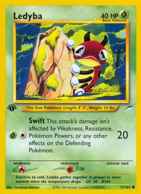 Ledyba from Neo Destiny