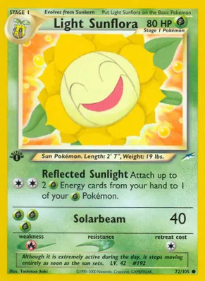 Light Sunflora from Neo Destiny