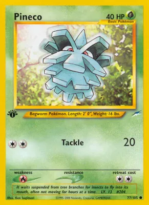 Pineco from Neo Destiny