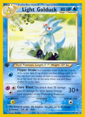 Light Golduck from Neo Destiny