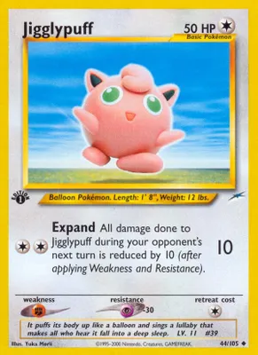 Jigglypuff from Neo Destiny